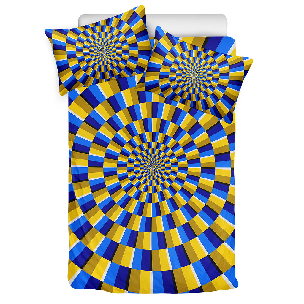 Dartboard Moving Optical Illusion Duvet Cover Bedding Set