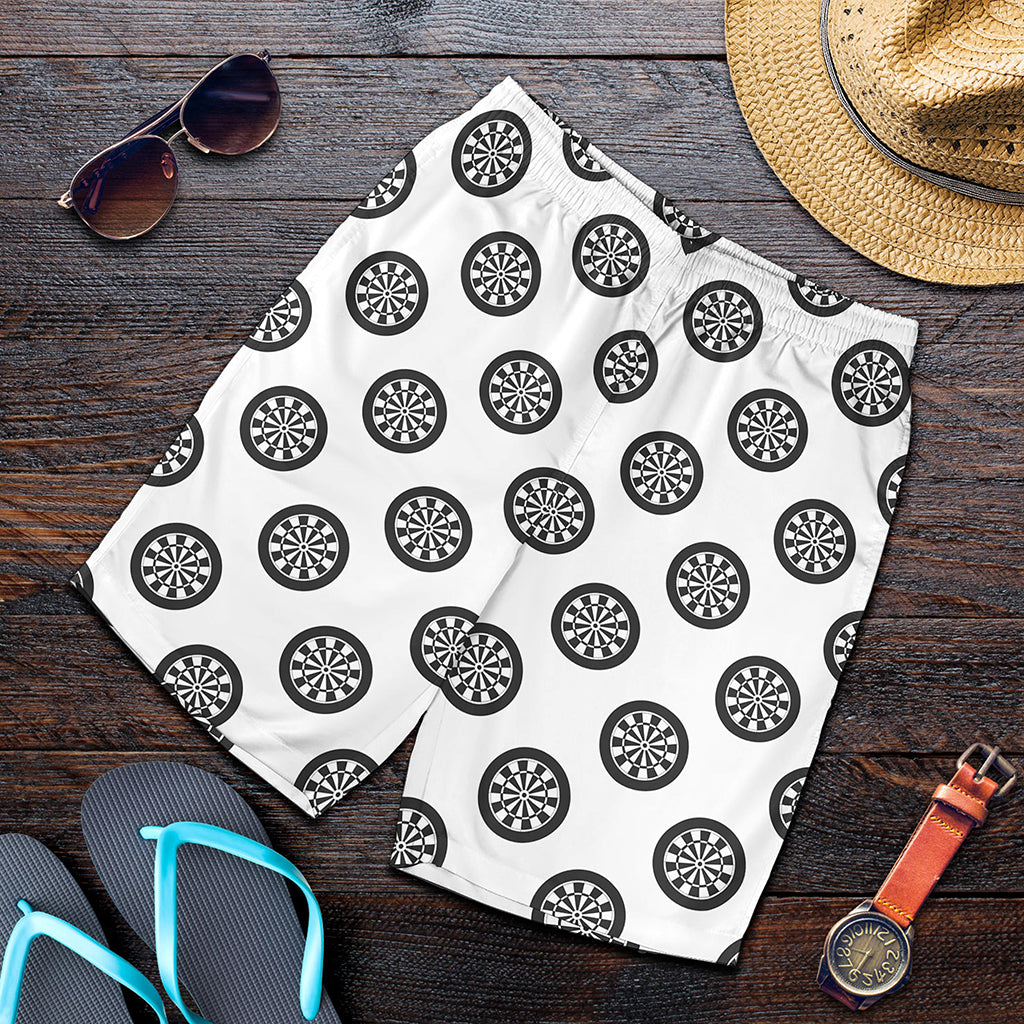Dartboard Pattern Print Men's Shorts