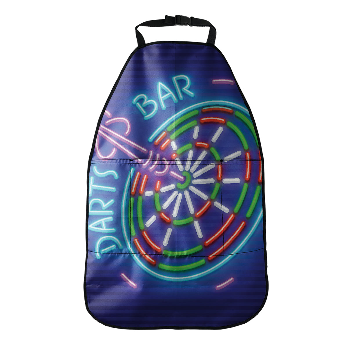 Darts Bar Sign Print Car Seat Organizers