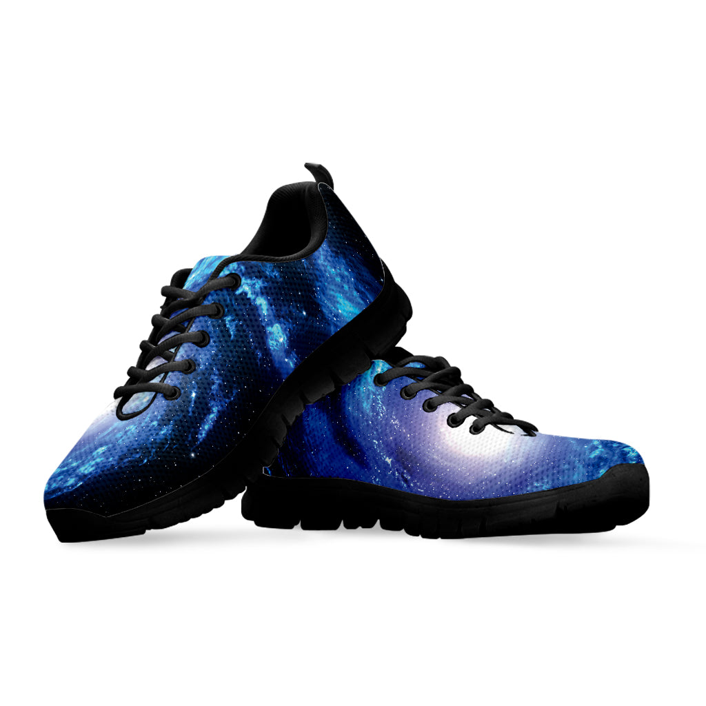 Deep Space Milky Way Print Black Sneakers