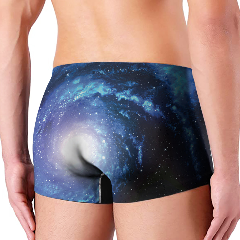 Deep Space Milky Way Print Men's Boxer Briefs