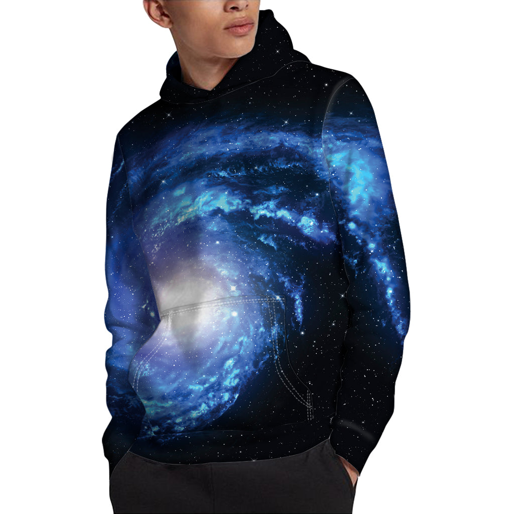 Deep Space Milky Way Print Pullover Hoodie