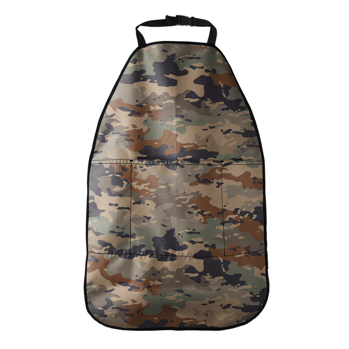 Desert Camouflage Print Car Seat Organizers