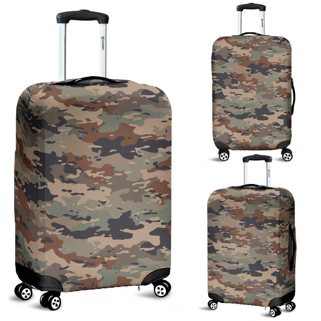 Desert Camouflage Print Luggage Cover GearFrost