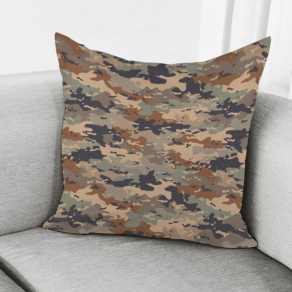 Desert Camouflage Print Pillow Cover