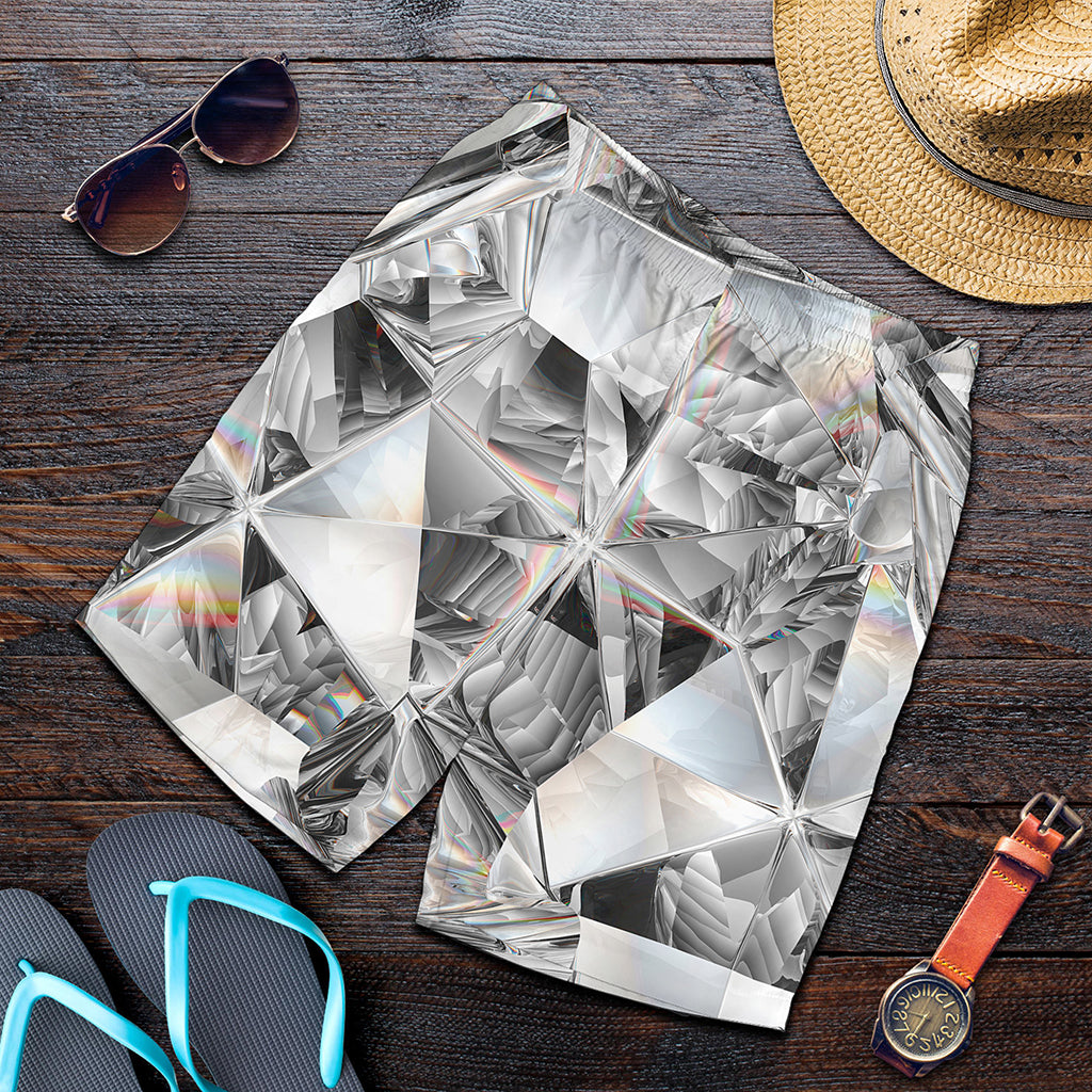 Diamond Artwork Print Men's Shorts