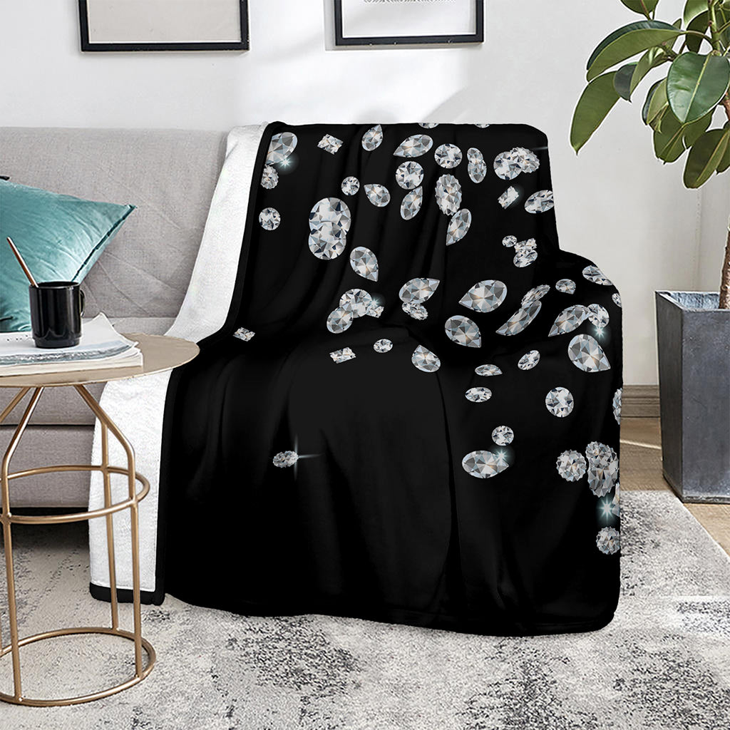 Diamond Gems Print Blanket