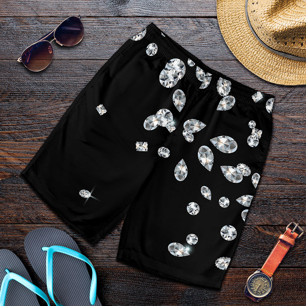 Diamond Gems Print Men's Shorts