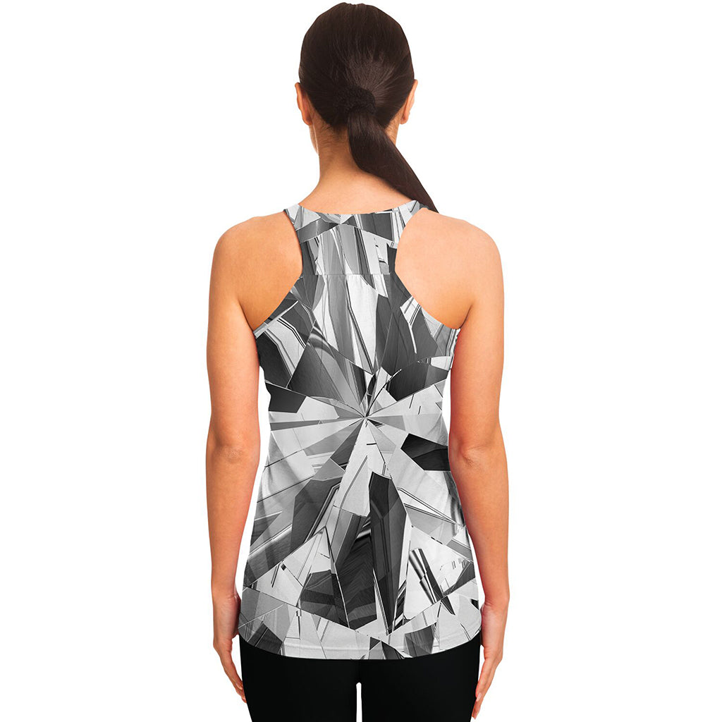 Diamond Print Women's Racerback Tank Top
