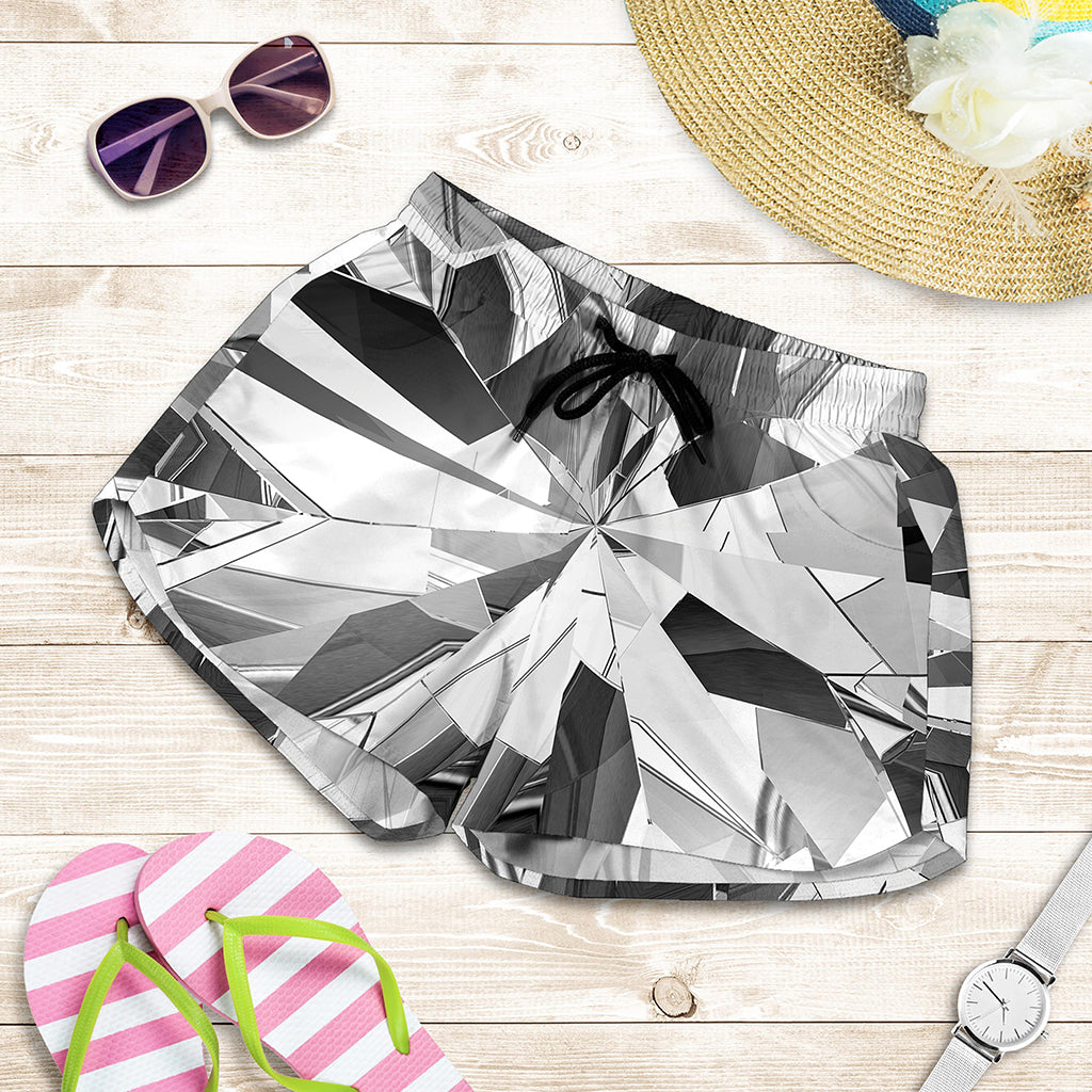 Diamond Print Women's Shorts