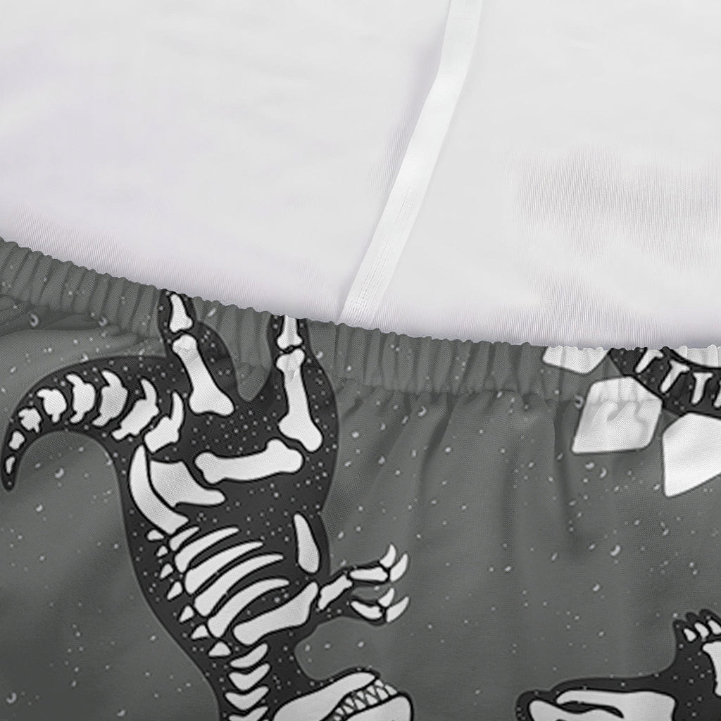 Dinosaur Fossil Pattern Print Sofa Cover