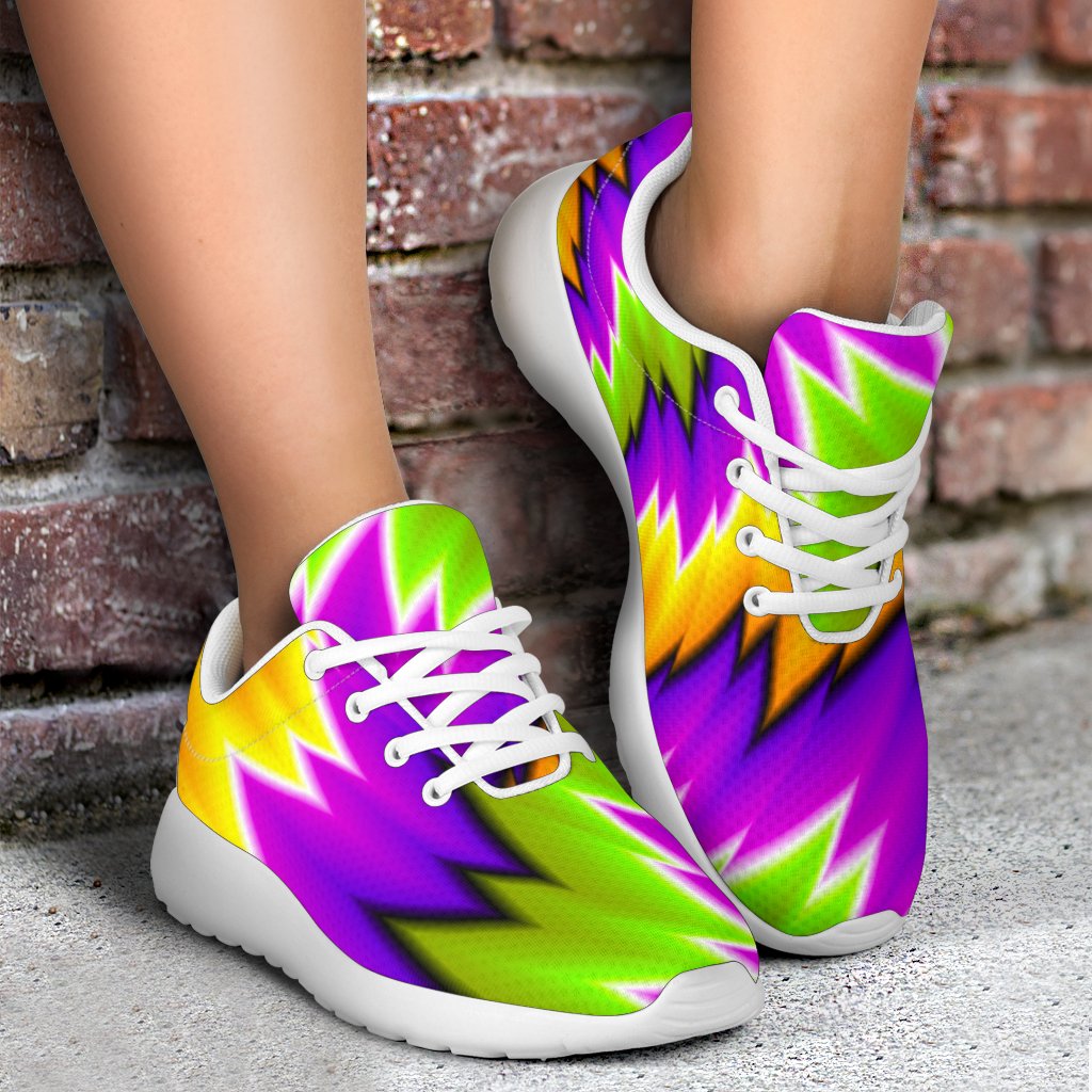 Dizzy Vortex Moving Optical Illusion Sport Shoes GearFrost