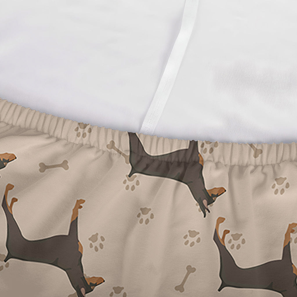 Doberman Pinscher Pattern Print Sofa Cover