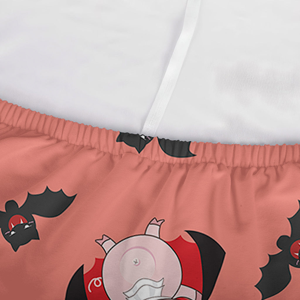 Dracula Pig Pattern Print Sofa Cover