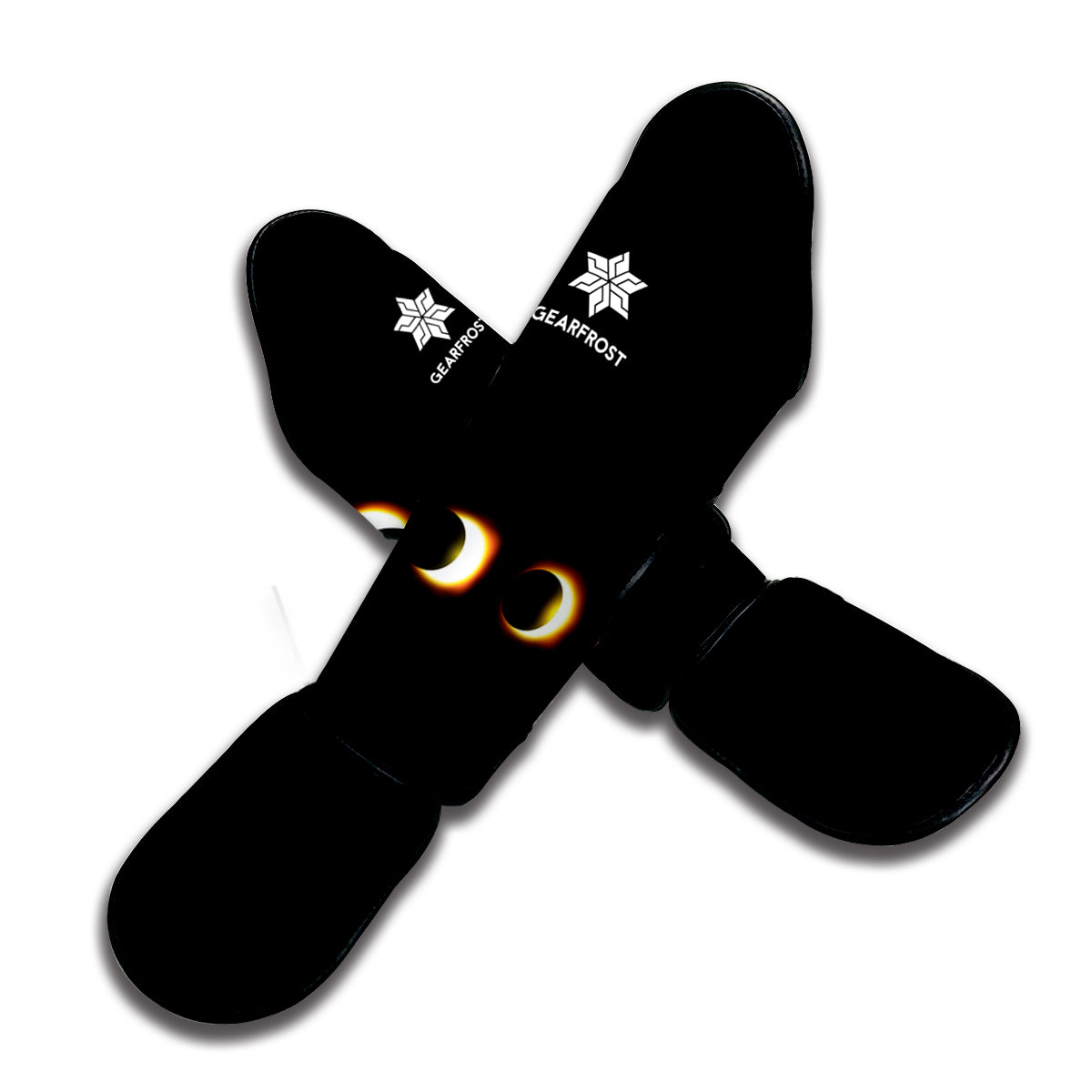 Eclipse Phases Print Muay Thai Shin Guard