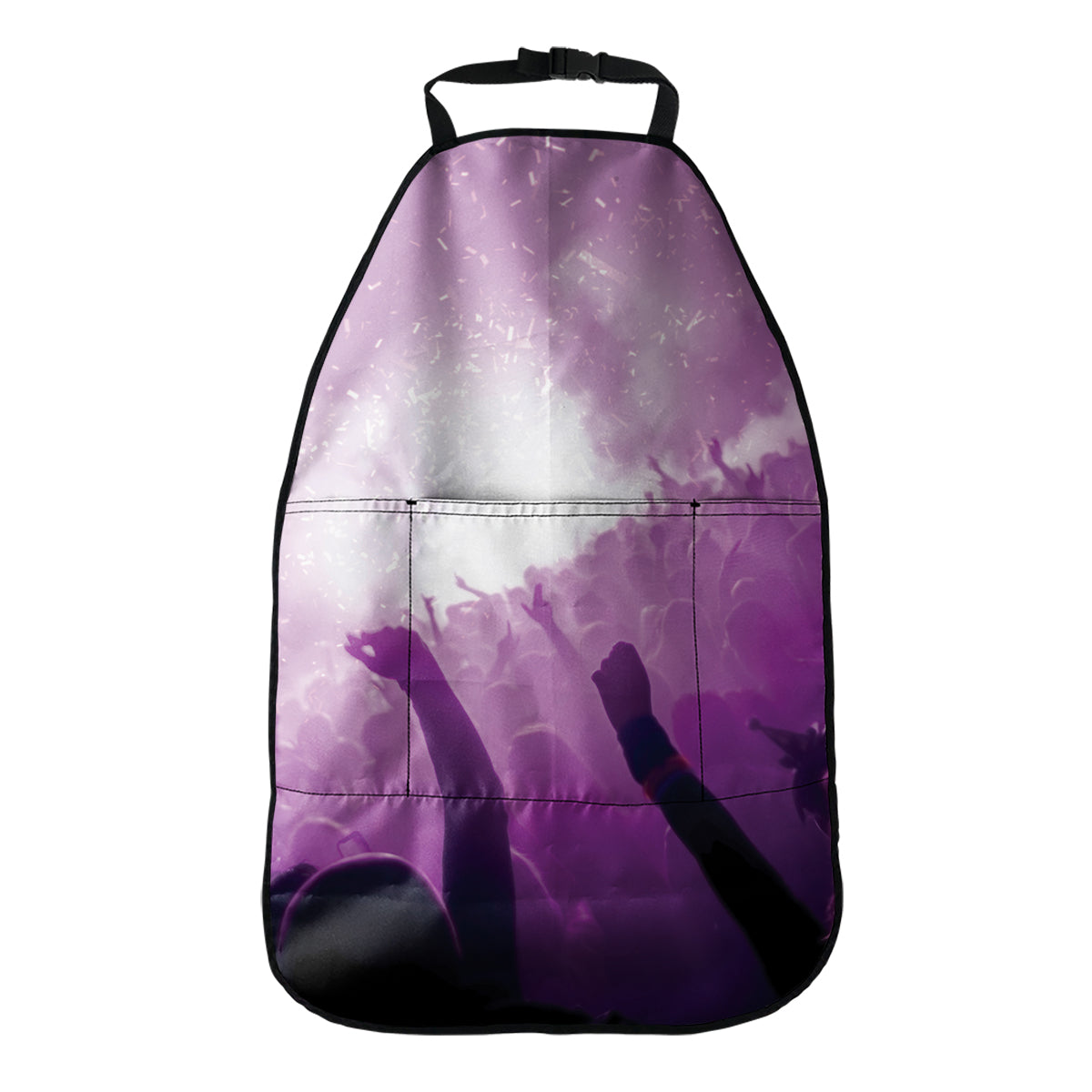 EDM Party In Nightclub Print Car Seat Organizers