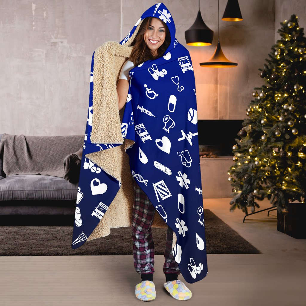 EMT/Paramedic Pattern Hooded Blanket GearFrost