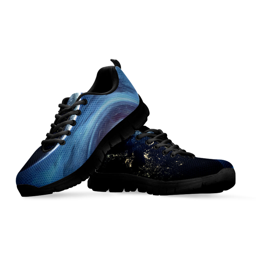 Endless Space Print Black Sneakers