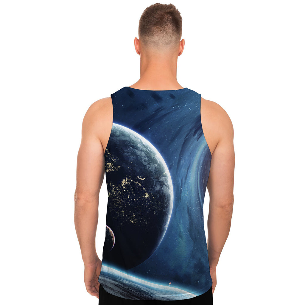 Endless Space Print Men's Tank Top