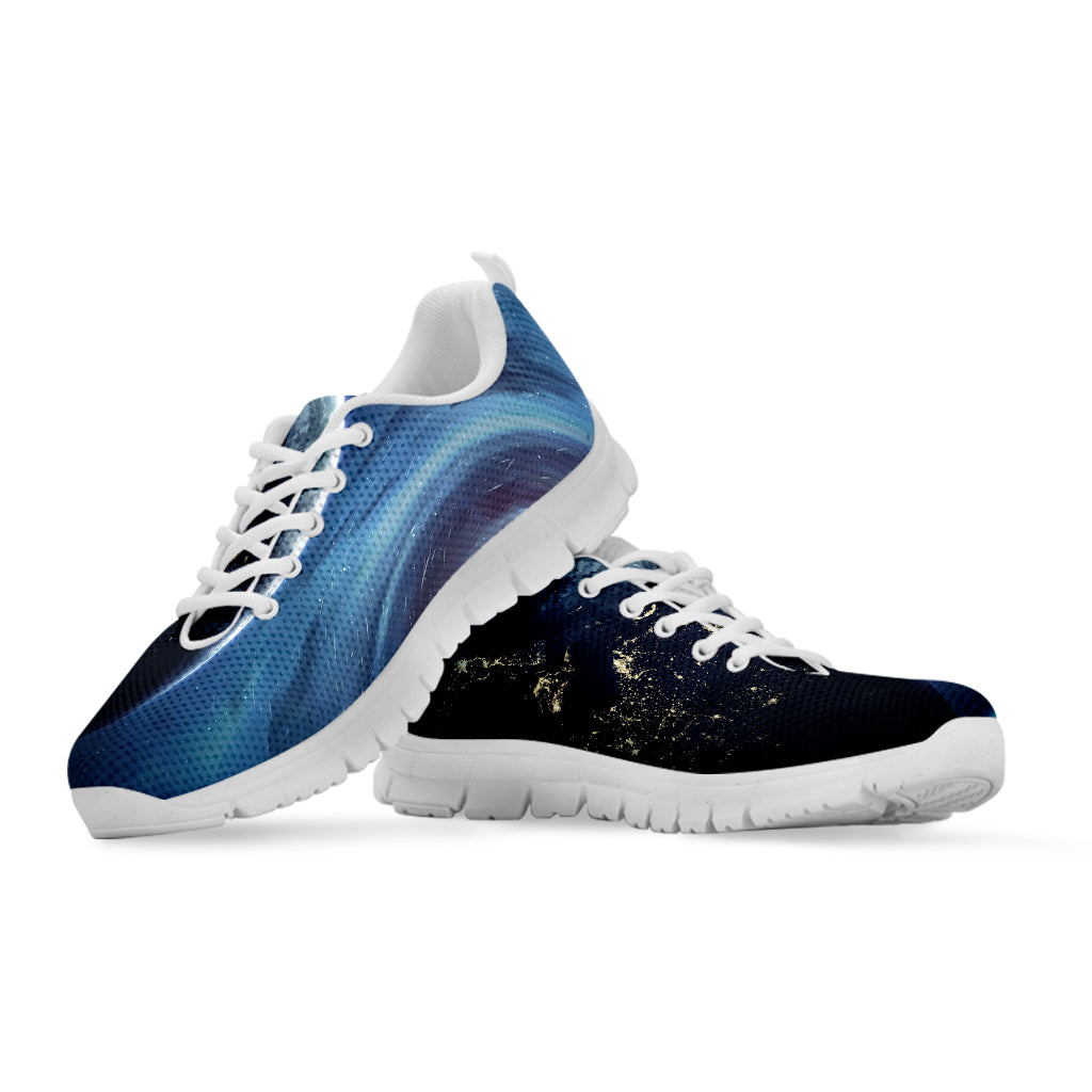 Endless Space Print White Sneakers