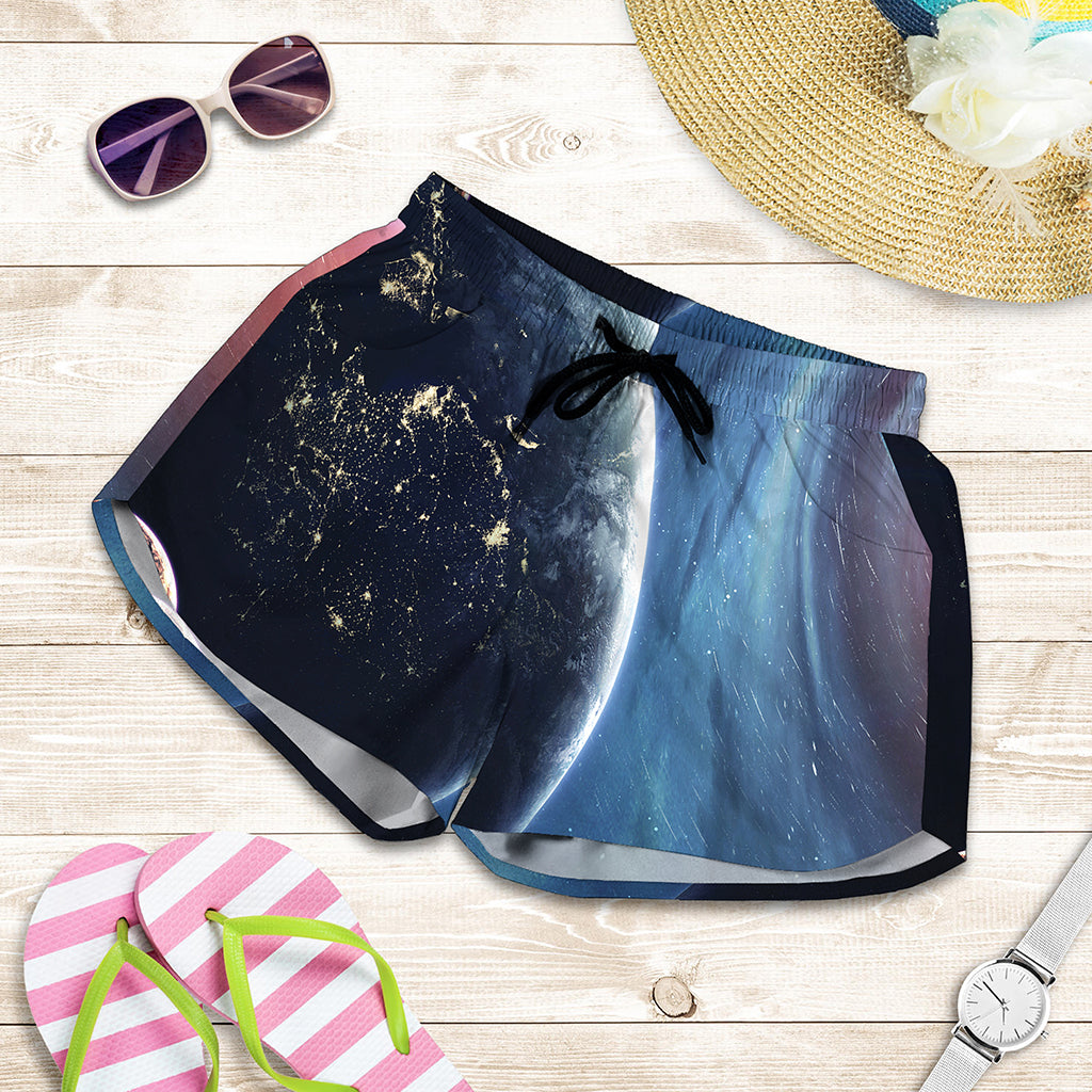 Endless Space Print Women's Shorts
