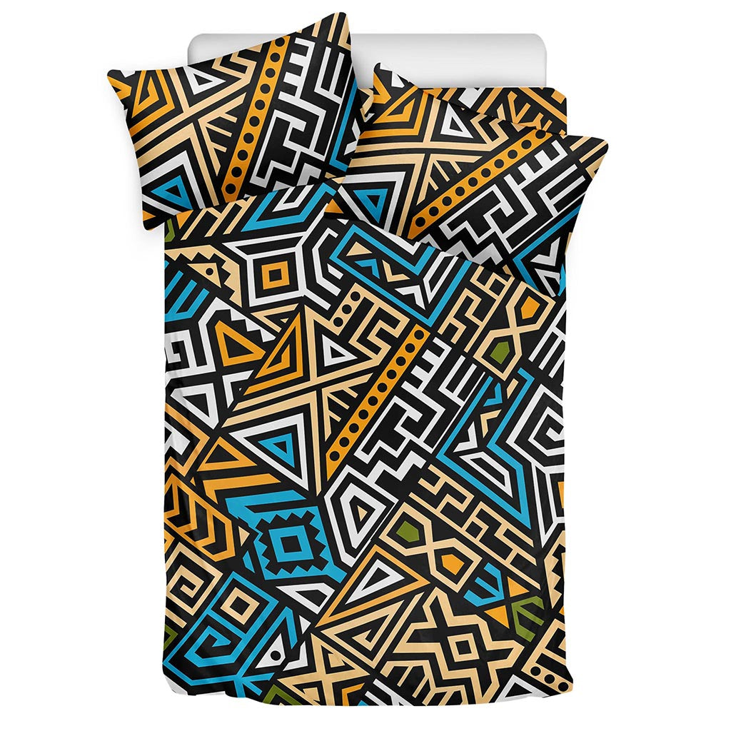 Ethnic Aztec Geometric Pattern Print Duvet Cover Bedding Set