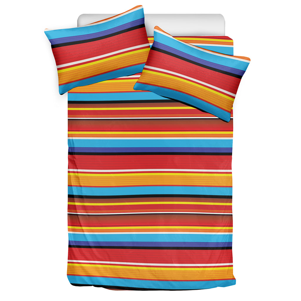 Ethnic Mexican Woven Pattern Print Duvet Cover Bedding Set