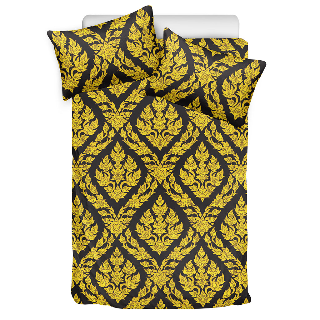 Ethnic Thai Pattern Print Duvet Cover Bedding Set