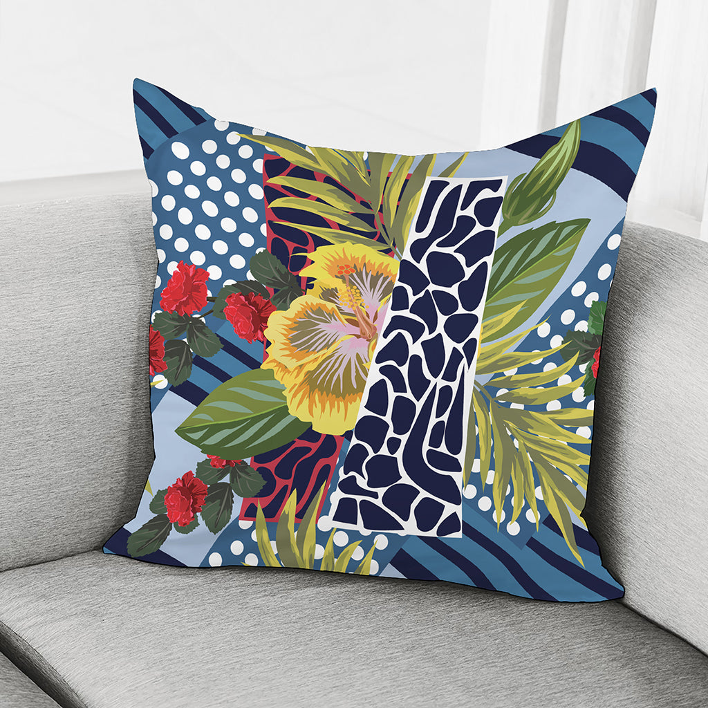 Exotic Patchwork Pattern Print Pillow Cover