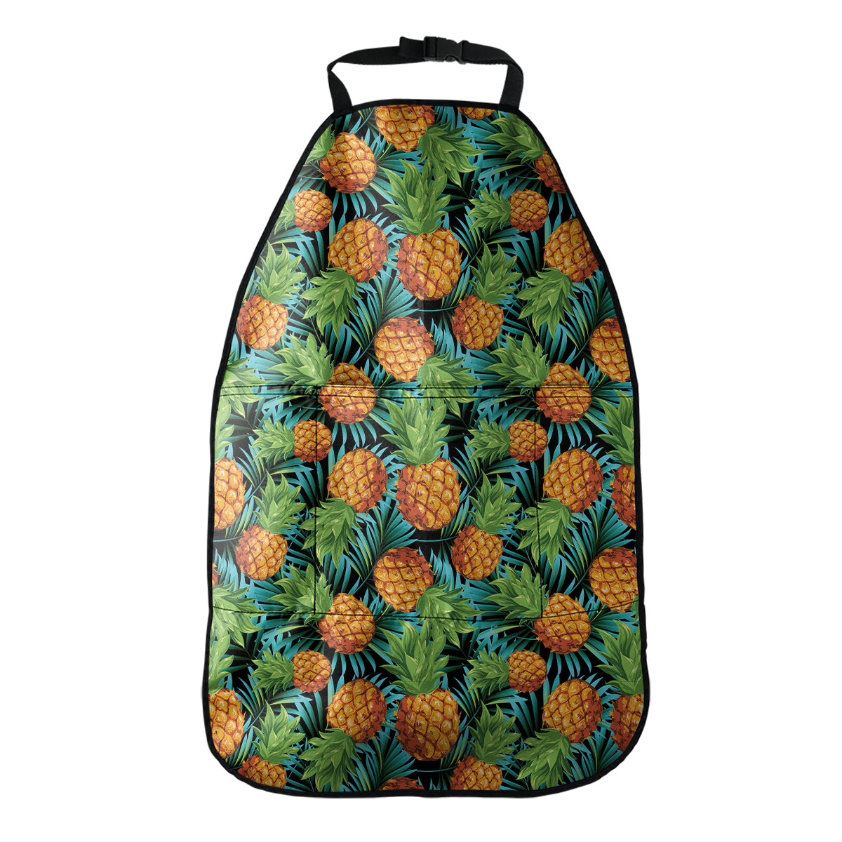Exotic Tropical Pineapple Pattern Print Car Seat Organizers
