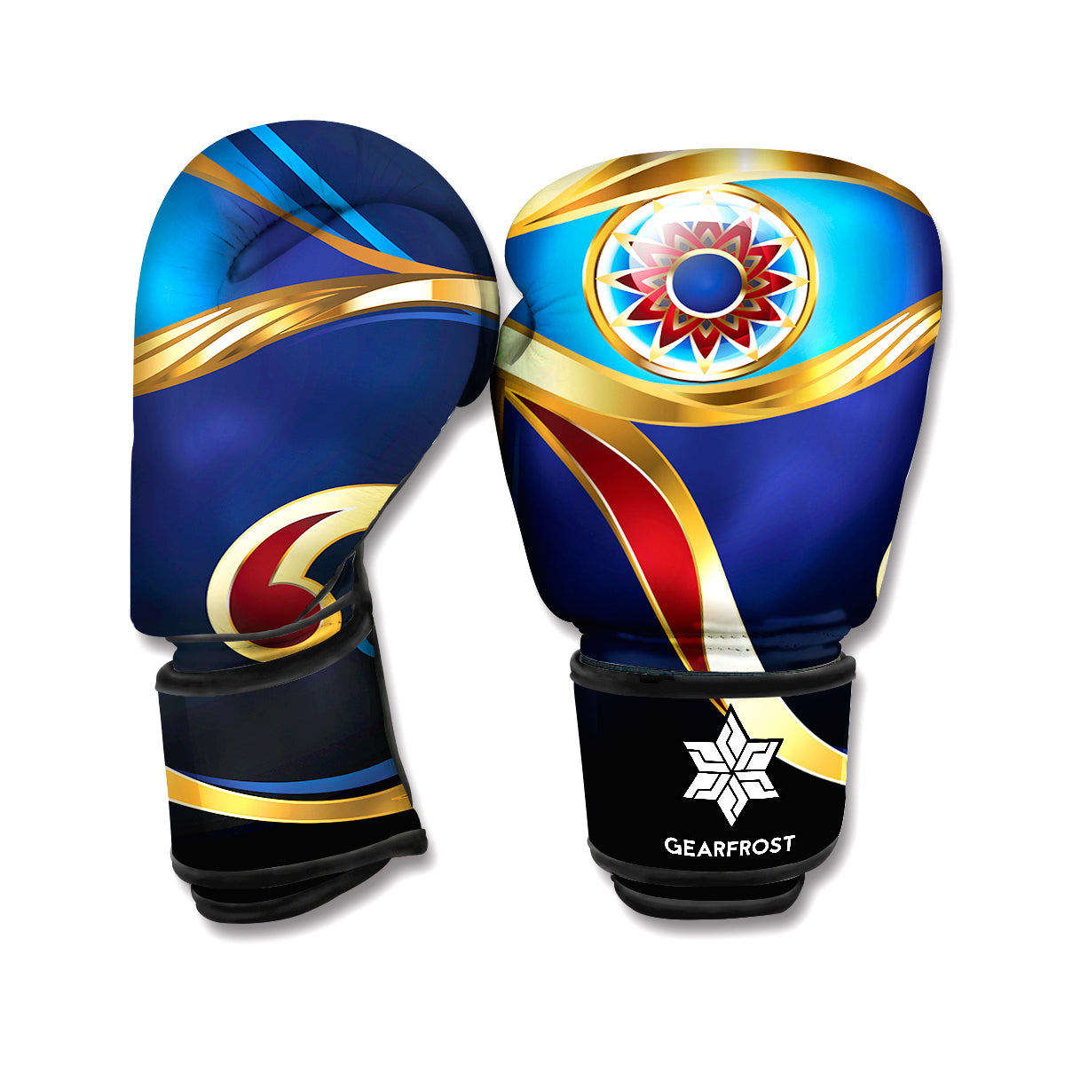 Eye Of Horus Amulet Print Boxing Gloves