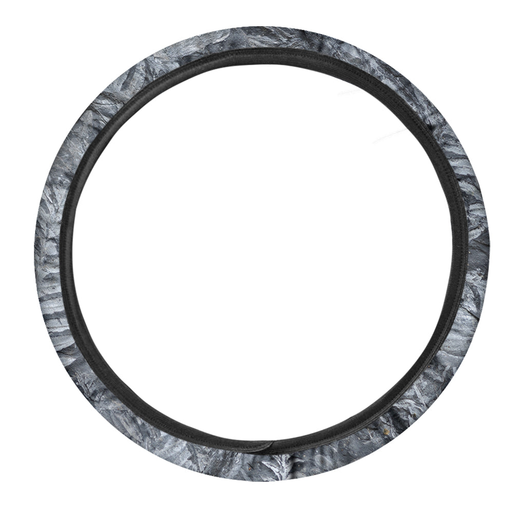 Fern Fossil Print Car Steering Wheel Cover
