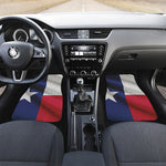 Flag Of Texas Print Front and Back Car Floor Mats
