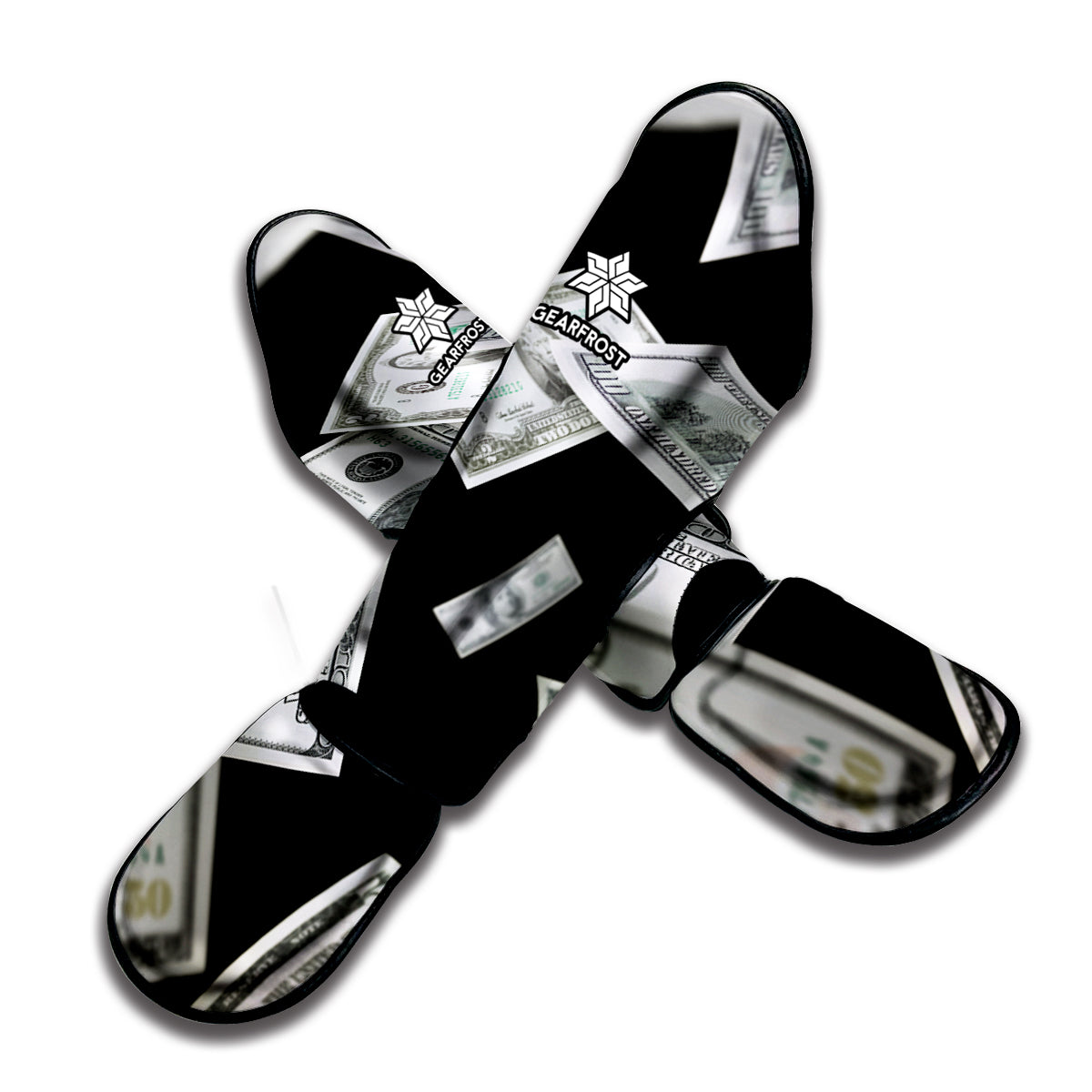 Flying USD Print Muay Thai Shin Guard