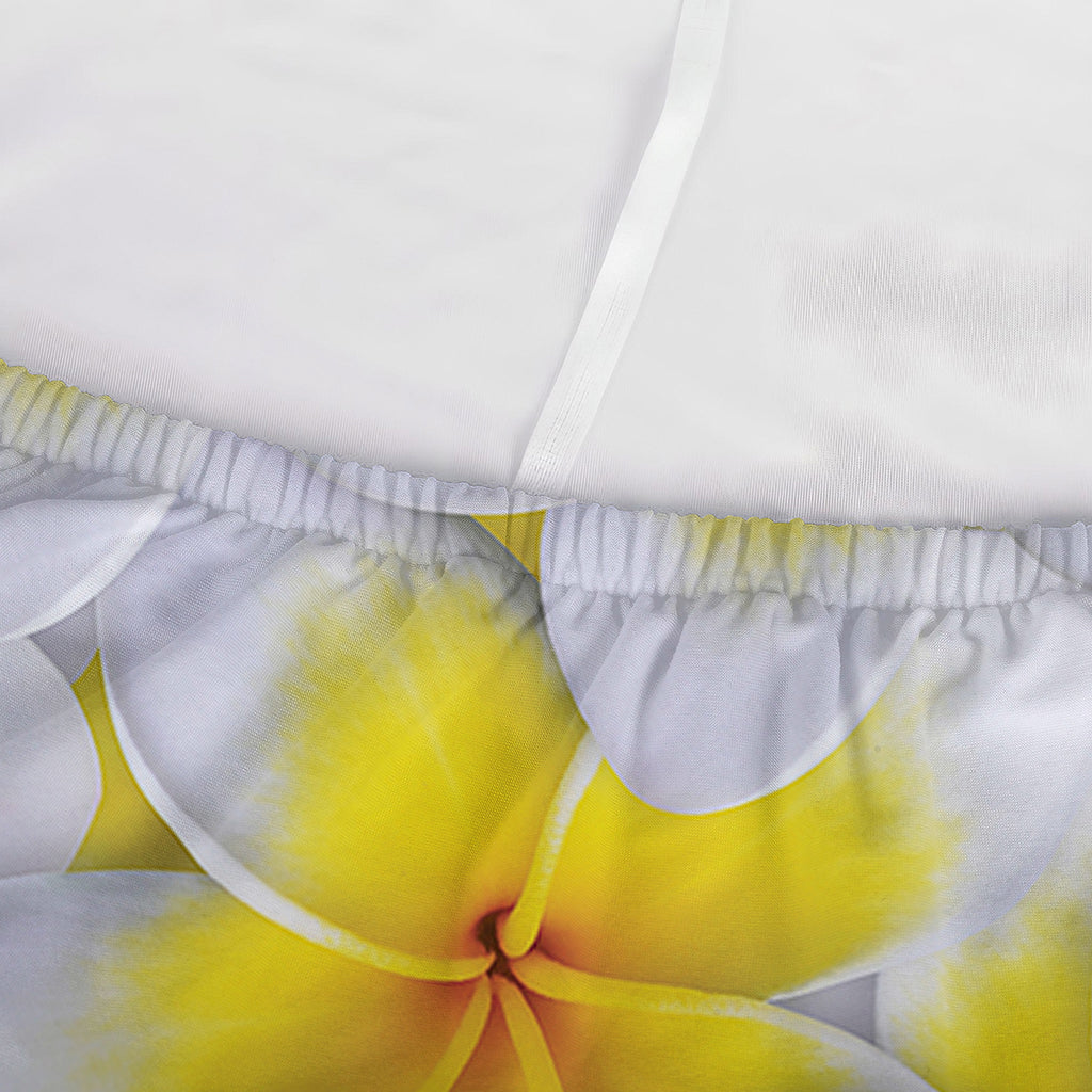 Frangipani Flower Print Sofa Cover