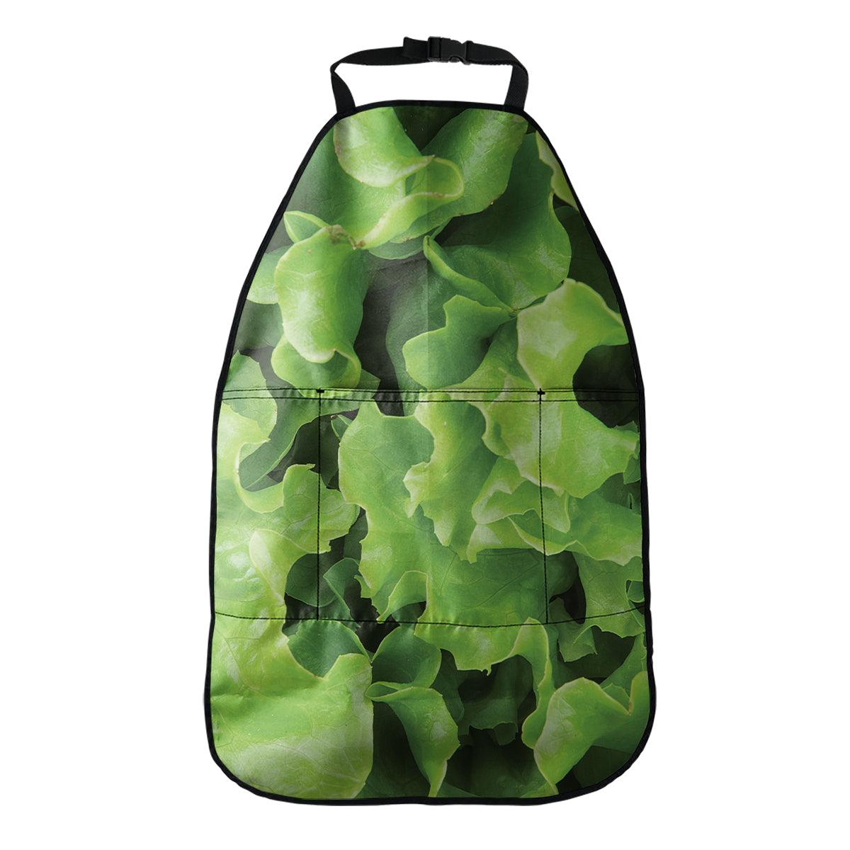 Fresh Lettuce Leaves Print Car Seat Organizers