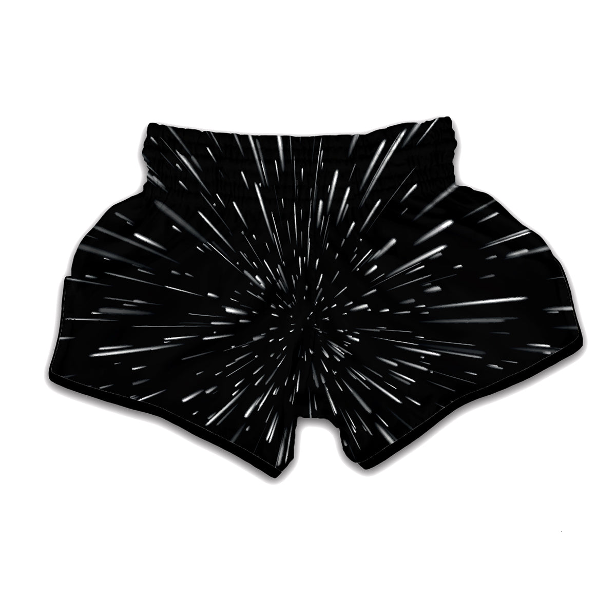 Galaxy Hyperspace Print Muay Thai Boxing Shorts