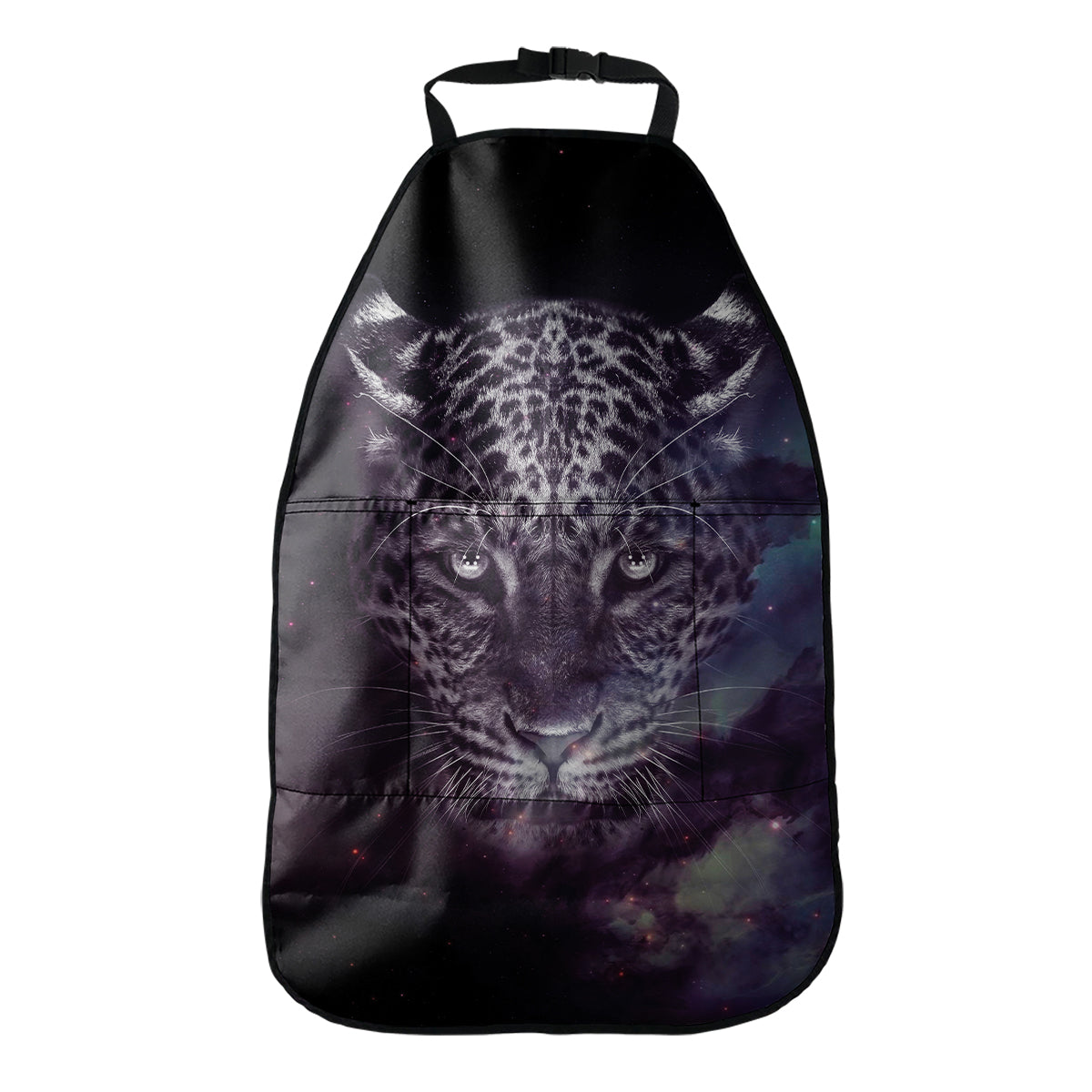 Galaxy Jaguar Print Car Seat Organizers