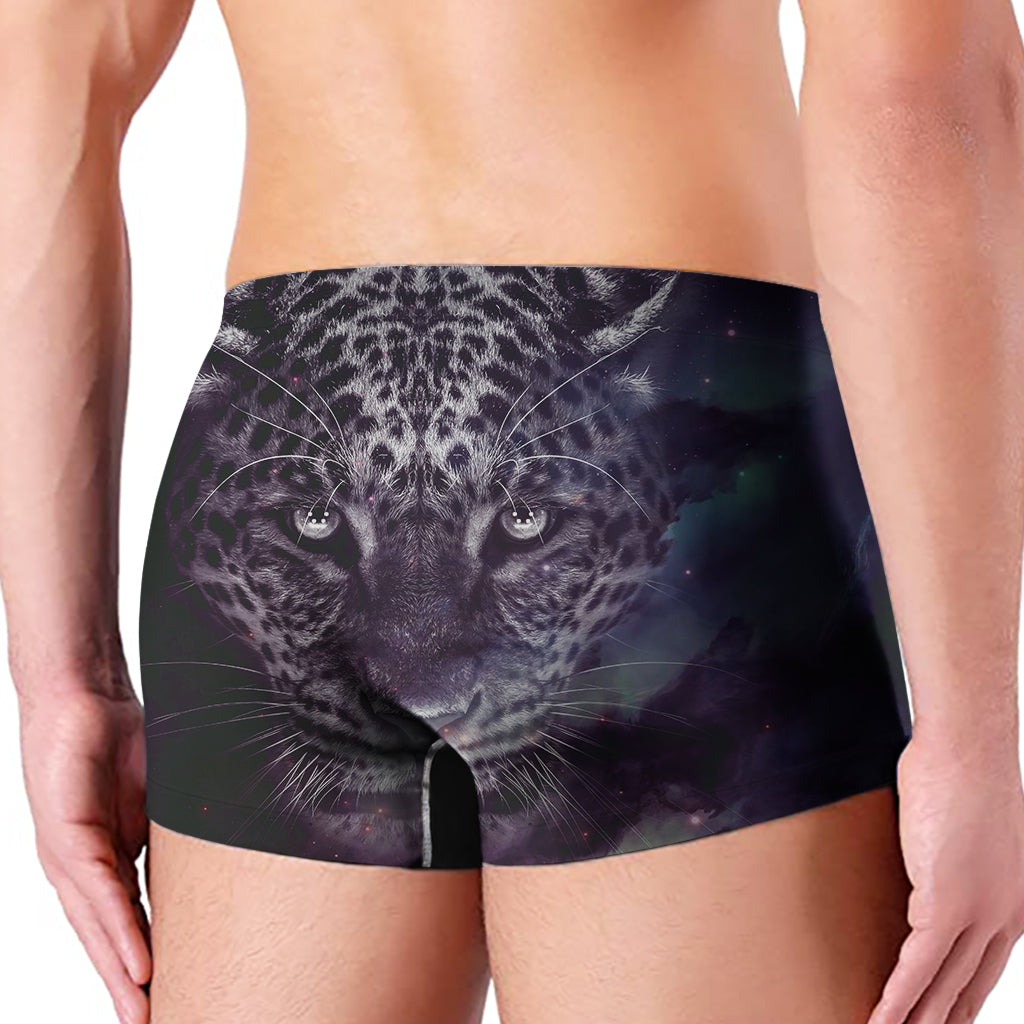 Galaxy Jaguar Print Men's Boxer Briefs