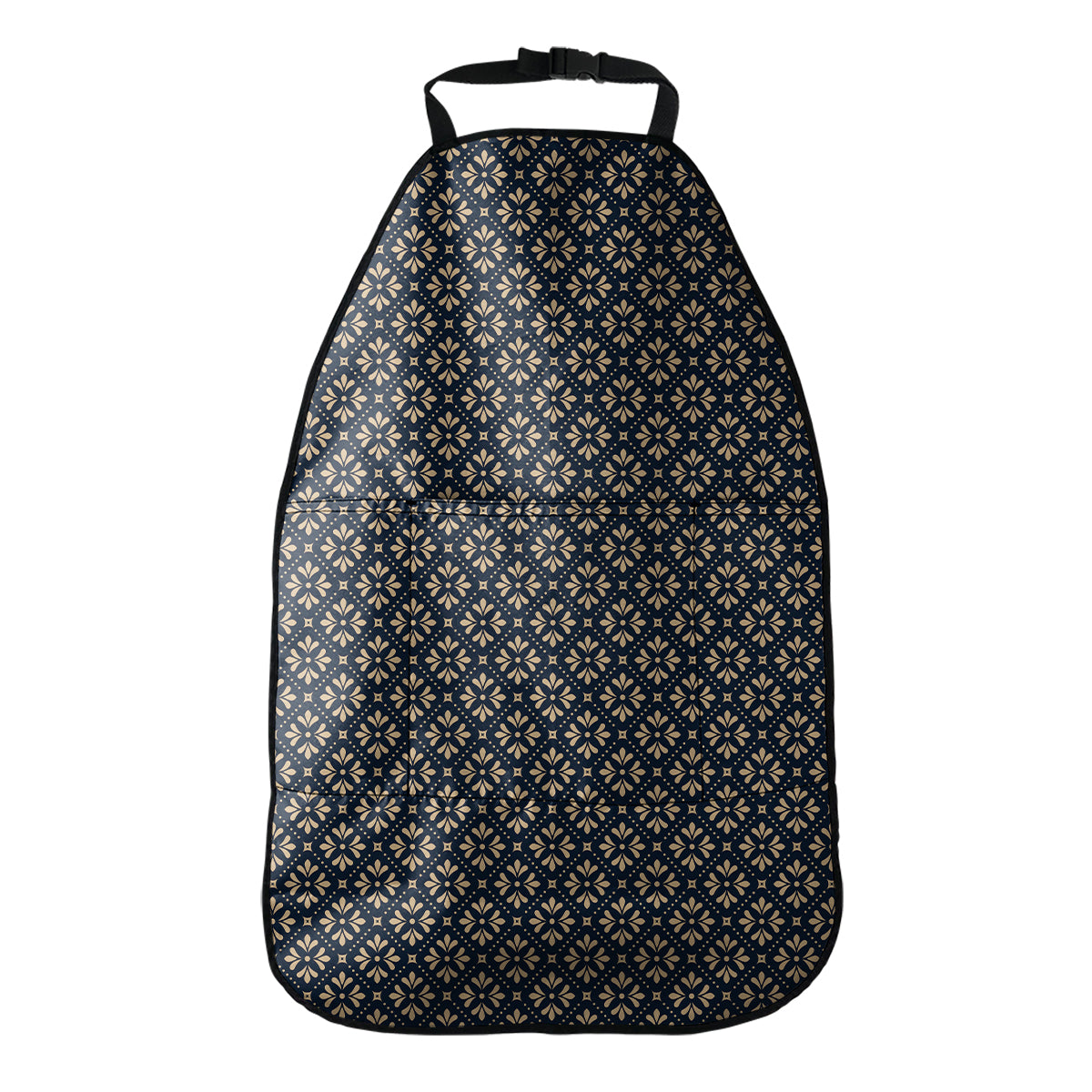 Geometric Floral Print Car Seat Organizers