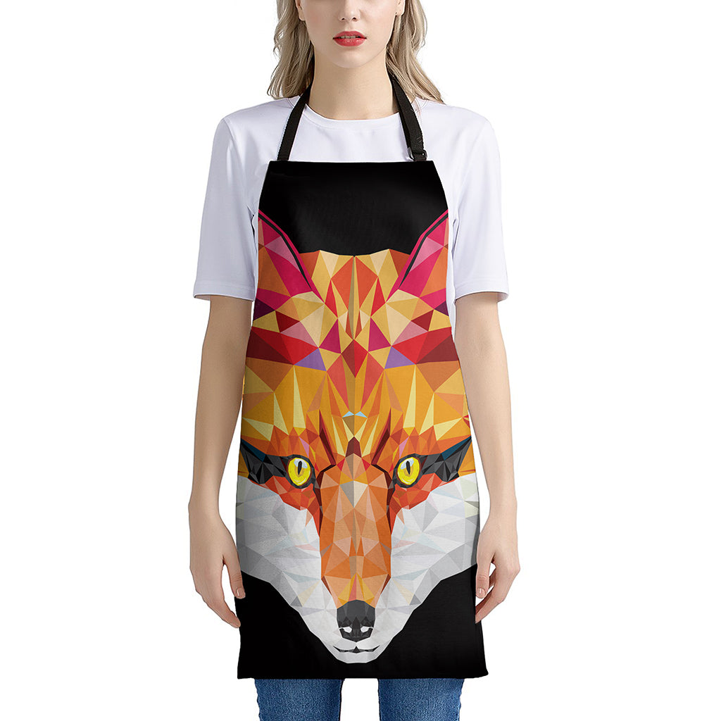 Geometric Fox Print Apron