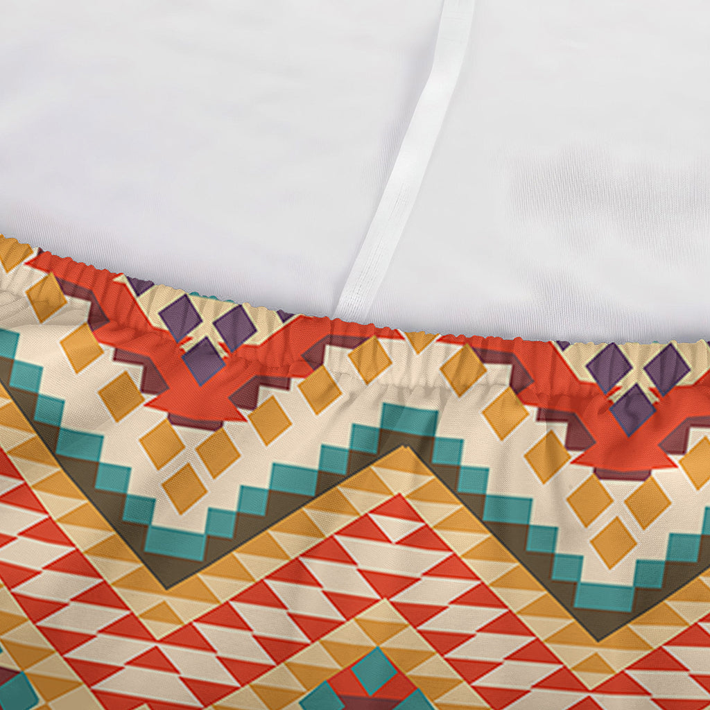 Geometric Navajo Pattern Print Sofa Cover