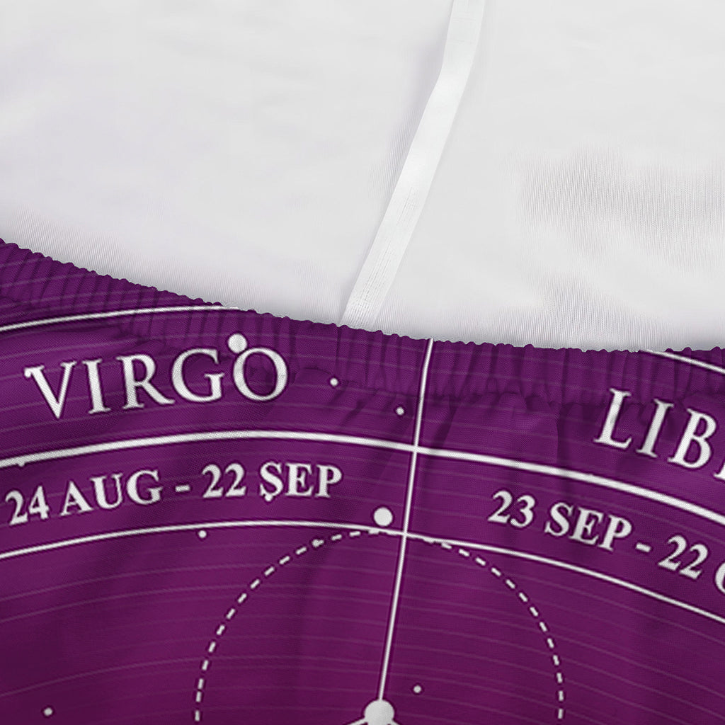 Geometric Zodiac Calendar Print Sofa Cover