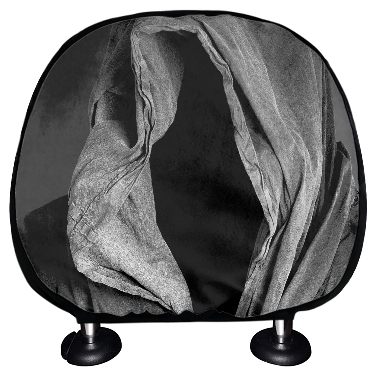Ghost In The Darkness 3D Print Car Headrest Covers
