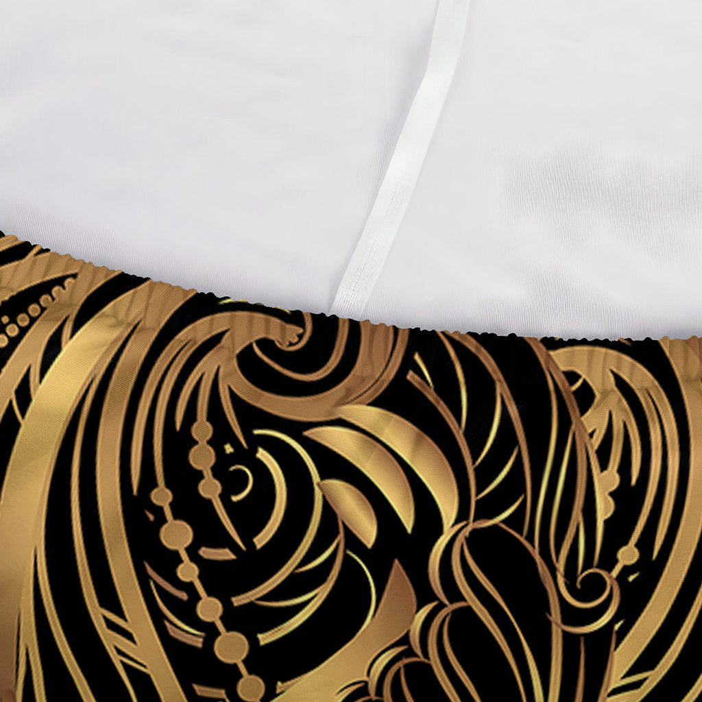 Gold Owl Spirit Print Sofa Cover