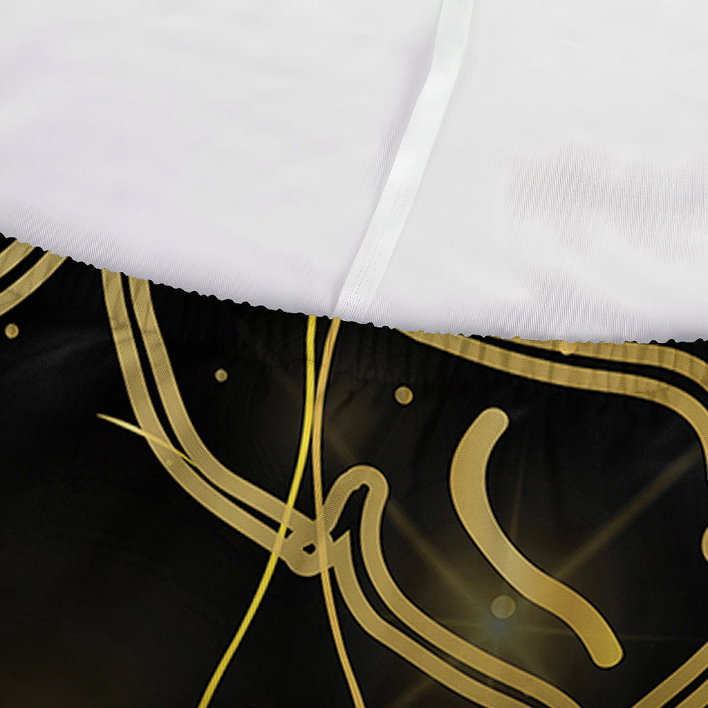Golden Reiki Print Sofa Cover