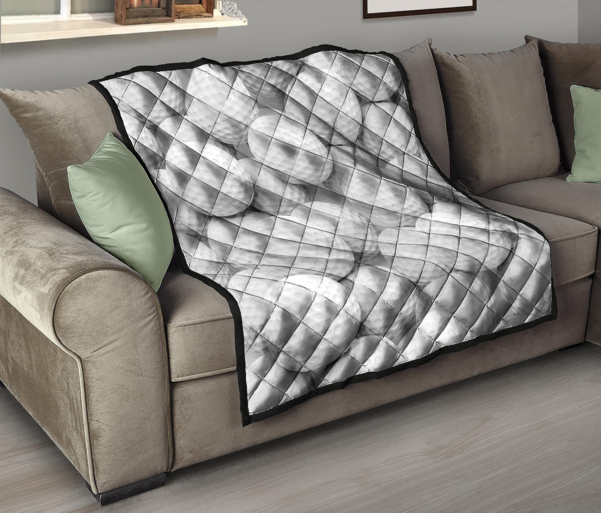 Golf Ball 3D Print Quilt