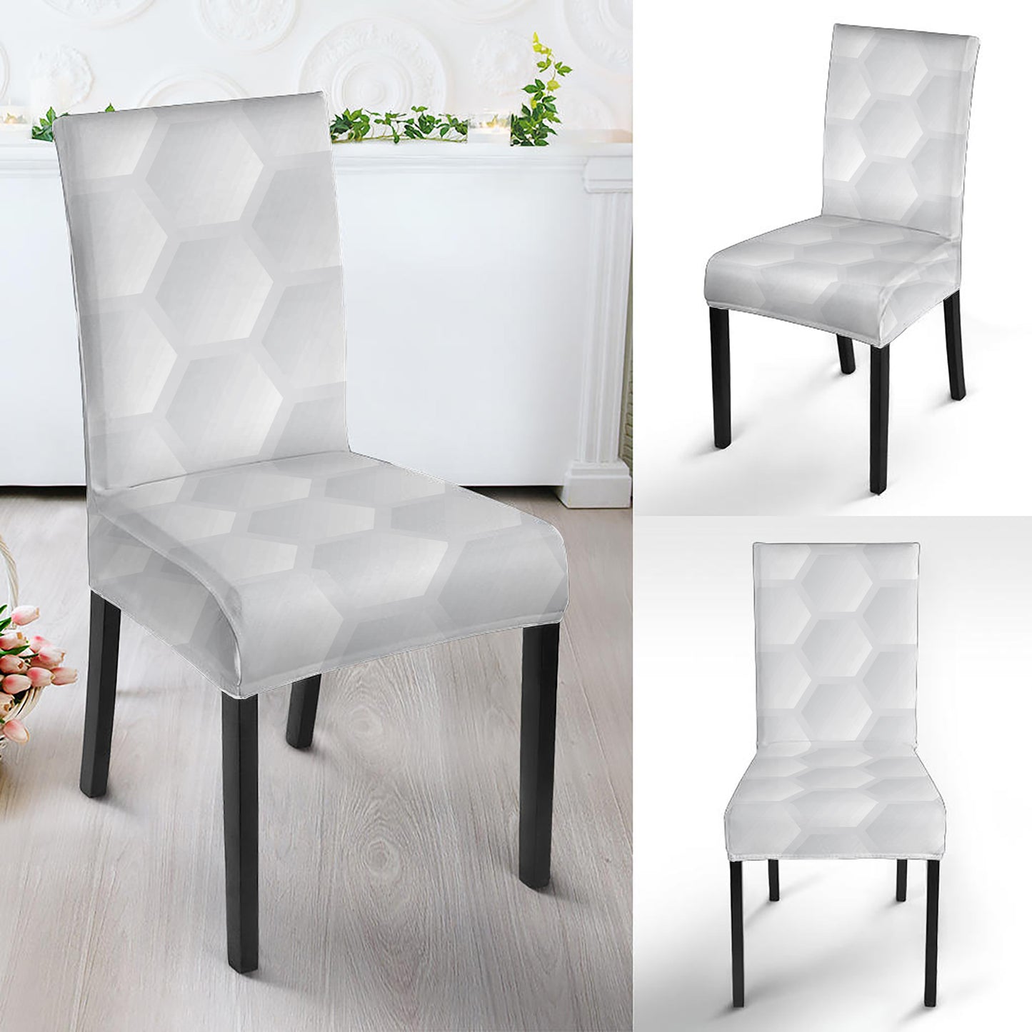 Golf Ball Print Dining Chair Slipcover