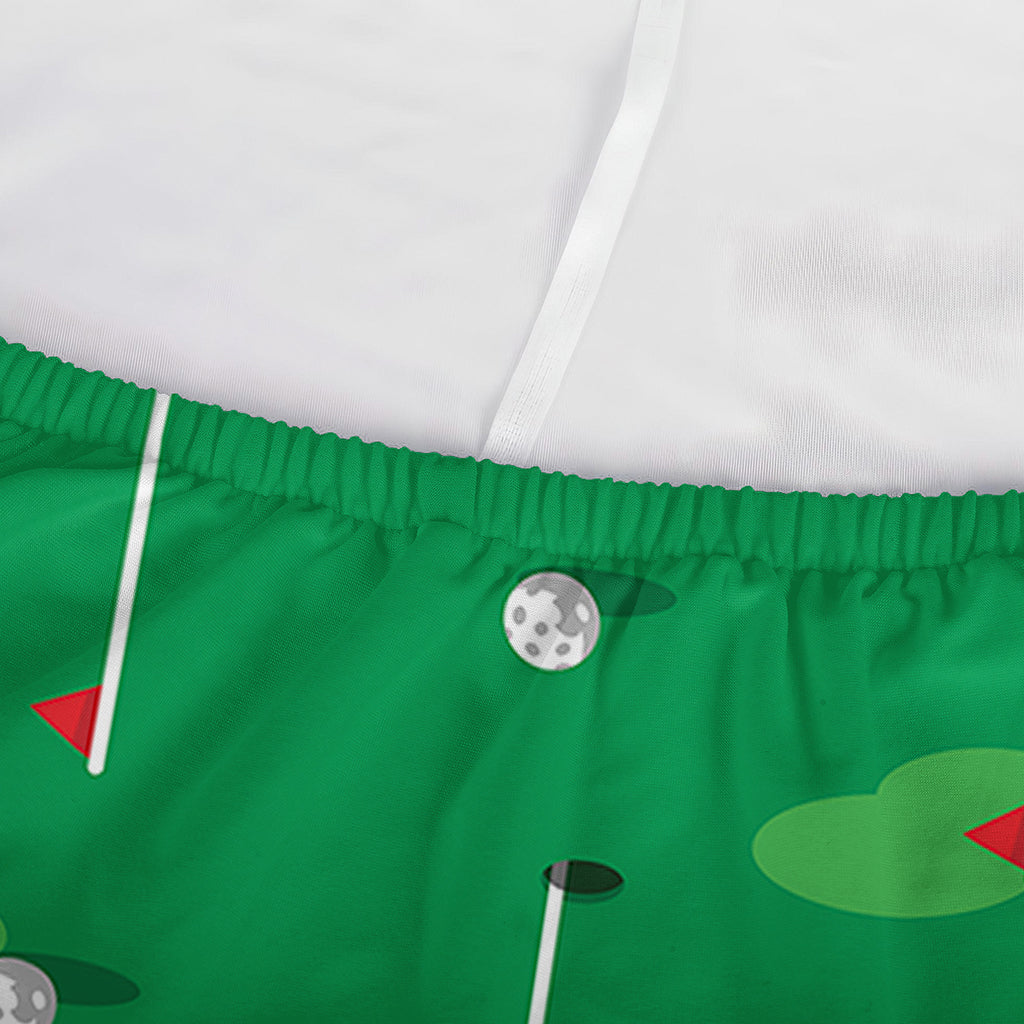 Golf Course Pattern Print Sofa Cover