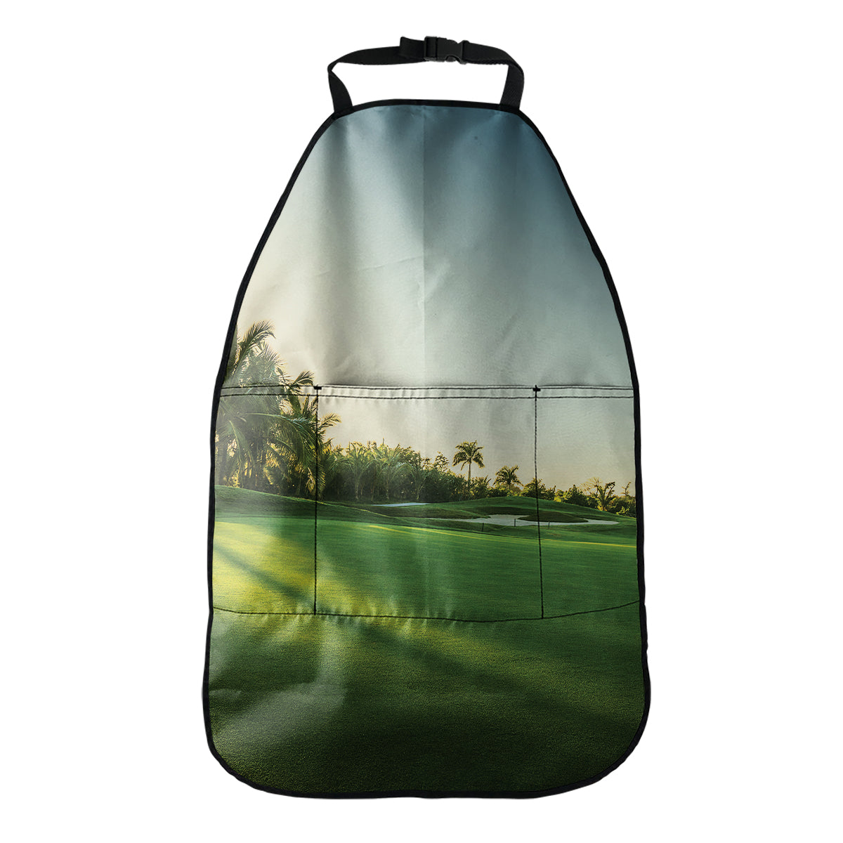 Golf Course Print Car Seat Organizers